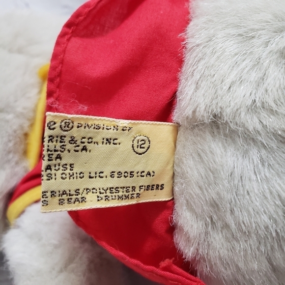 Applause Vintage Toy Soldier Teddy Bear 12-inch Stuffed Animal Toy Year 1987 - Picture 8 of 9